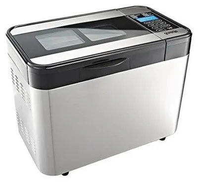 Produktbild von Gorenje Brotbackautomat BM1400E, Startzeitvorwahl, Sichtfenster, 815 W, Schwarz, Silber