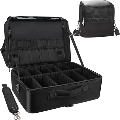 Produktbild von Extra große Kosmetikkoffer mit 4 Taschen