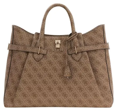 Obrázok produktu pre Guess – kabelka cez rameno, farba Latte, s logom