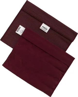 Produktbild von FRIO EXPEDITION Diabetiker Insulin Kühltasche 21 x 15 cm weinrot | Für bis zu 9 Insulin Pens | Kühlt mit kaltem Wasser I Keine Kühlakkus notwendig | Wiederverwendbar