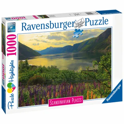 Produktbild von Puzzle 1000 Skandinavische Landschaft 2