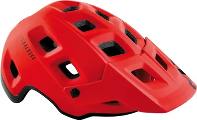 Produktbild von MET Fahrradhelm Terranova , Rot Schwarz, S