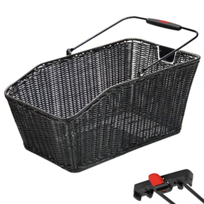 Immagine prodotto di Klickfix Structura GT Racktime cestino portapacchi nero fine 18L max 10kg