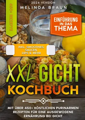 Produktbild von XXL Gicht Kochbuch
