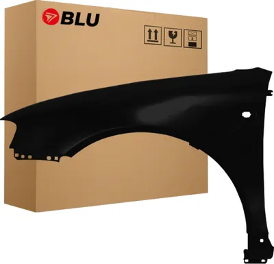 Zdjęcie produktu dla BLU Błotnik pasujący do Audi A3 8L LIFT LY9B Lewy Czarny BrillantSchwarz | 2000-2003 | Przedni Przód | Lakierowany | Gotowy do montażu | Stal