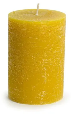 Produktbild von Rustik Lys Rustikale Stumpenkerze – Natur – 7 × 10 cm