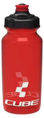 Imagen del producto de Botella de agua roja, 0,5 litros, botella para llevar