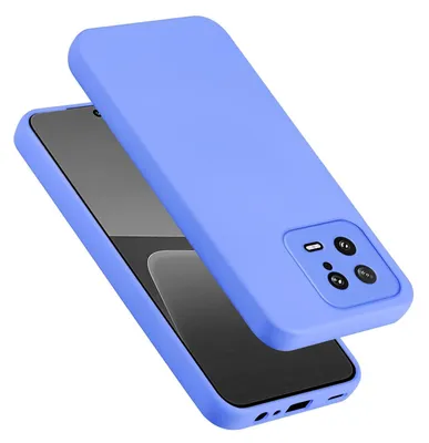 A close-up, angled view of a purple phone case, with a phone partially visible underneath.