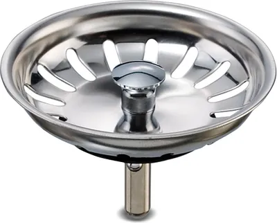 Produktbild von Siebkörbchen Ø 81 mm Führungsstange mit Kugel Ø12,5 mm für Spülen