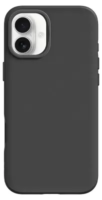 Image de Rhinoshield, coque SolidX ultra-robuste pour iPhone 16 Plus, compatible MagSafe, noir