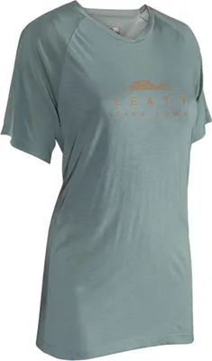 Productafbeelding van Leatt MTB All Mountain 2.0 Damesfietsshirt met korte mouwen, kleur pistache, maat L