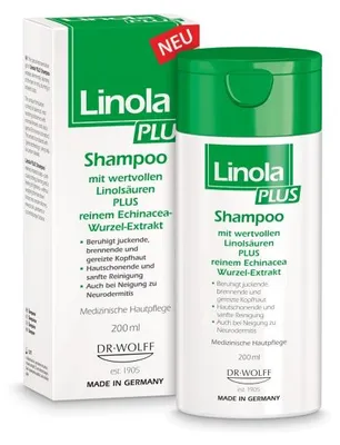Produktbild von Linola PLUS Shampoo, 200 ml Shampoo