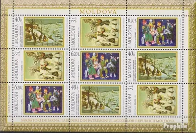 Produktbild von Briefmarken Moldawien 2006 Mi 570-572 Kleinbogen (kompl.Ausg.) postfrisch Wintergemälde