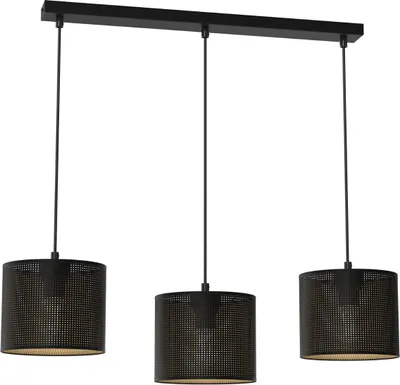 Immagine prodotto di Lampada a sospensione Euluna "Jovin" in metallo nero