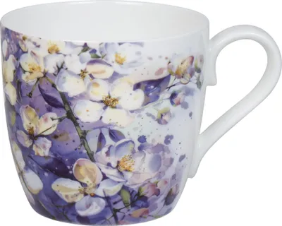 Produktbild von Könitz Becher Purple Blossoms, Tasse, Bone China, Lila, 425 ml, 11 2 057 2929