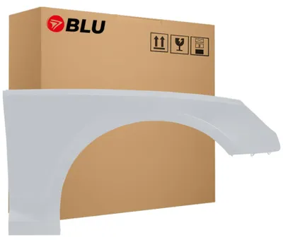 Obrázek produktu pro BLU Blatník náhrada pro Audi A4 B9 S4 LIFT LZ7G Pravý Stříbrný FlorettSilber | 2019-2024 | Přední | Lakovaný | Připravený k montáži, Obrázek vytvořený pomocí AI