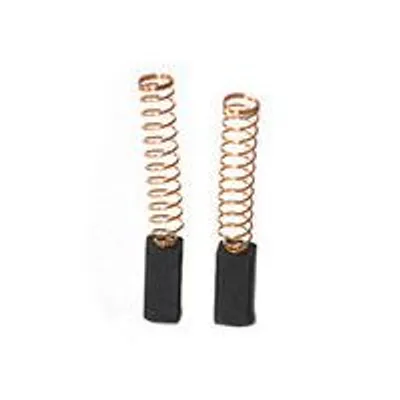 Produktbild von 2 Stück anpassbare Kohlen für Black & Decker. Maße: 6,35 x 6,35 x 13 mm.