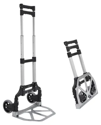 Produktbild von HOMCOM Alu Handkarre Transportkarre Sackkarre Stapelkarre 70kg klappbar