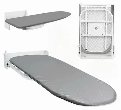 Productafbeelding van Strijkplank Wandmontage - Opvouwbaar - 180° Draaibaar