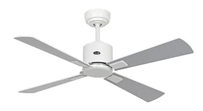 Produktbild von Energiespar Deckenventilator Eco Neo III 103 cm Lack Weiß Flügel Weiß / Lichtgrau mit Fernbedienung
