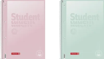 Zdjęcie produktu dla BRUNNEN 106732796 5 BRUNNEN Collegeblöcke Student Pastell Lineatur 27 liniert DIN A4 Innen- und Außenrand