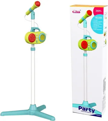 Produktbild von Kinder-Mikrofon | Ständermikrofon | LED Licht | Soundeffekte | ab 24 Monate