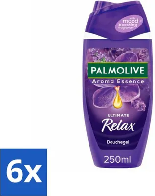 Zdjęcie produktu dla Palmolive Żel pod prysznic Aroma Essence Ultimate Relax 250 ml - opakowanie ekonomiczne - 6 sztuk