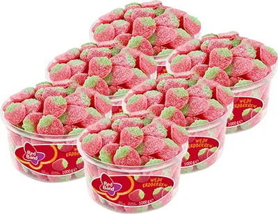 Zdjęcie produktu dla Red Band – Dzikie truskawki – 6 x 100 sztuk