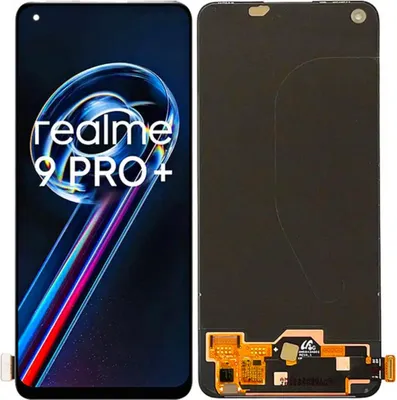 Obrázok produktu pre LCD displej a dotykové sklo, náhradný displej pre Realme 9 Pro+ OLED, náhradné diely pre smartfón