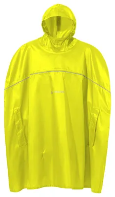Produktbild von VAUDE Grody Regenponcho Kinder, Poncho, Uni, Kind, Lose Passform, Polyamid, Polyurethan (PU), Gelb
