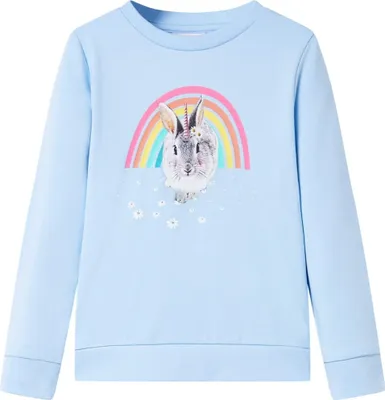 Produktbild von Kinder-Sweatshirt Hellblau 116