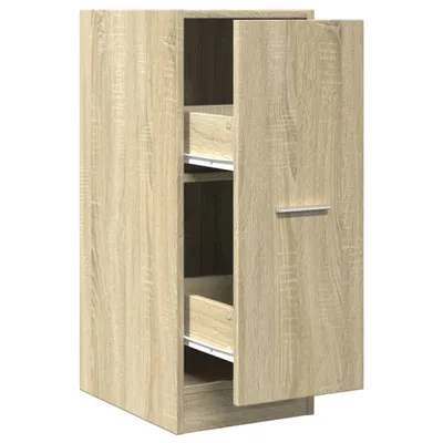 Produktbild von vidaXL Apothekerschrank Sonoma-Eiche 30x41x77,5 cm Holzwerkstoff