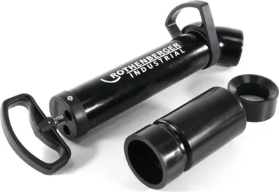 Produktbild von ROTHENBERGER Industrial RoPump Power Saugdruckrohrreiniger inkl. 2 Adapter, Siphon- und Abfluesse in Kueche,  Bad, WC , 1500002695