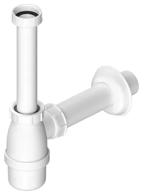 Produktbild von Bruckner Waschtisch-Siphon 5/4", DN40. Weiß