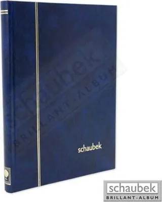 Produktbild von Schaubek E5050/3 Einsteckbuch blau, 230 mm x 310 mm 32 Seiten weiß