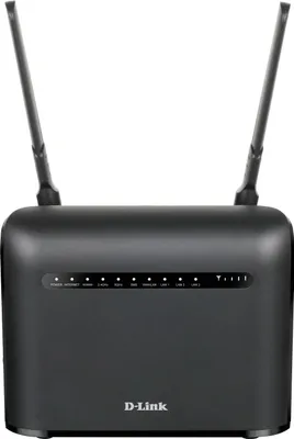 Zdjęcie produktu dla D-Link AC1200 router bezprzewodowy Gigabit Ethernet Dual-band (2.4 GHz/5 GHz) 4G Czarny
