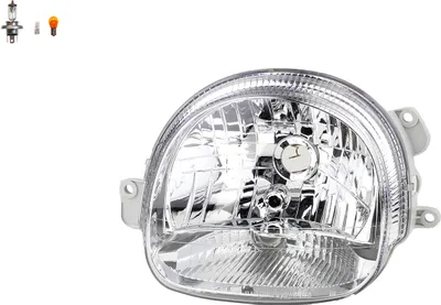 Zdjęcie produktu dla Johns, Reflektory Halogenowe HSW pasuje do Renault Twingo I 09/00- Lewa żarówka 7701049686