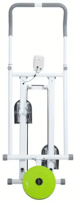 Image de Escalier d'entraînement vertical - Appareil d'entraînement pour les escaliers - Stepper - Appareil d'entraînement pour les marches - Appareil de fitness pour la maison - Pliable - Acier inoxydable