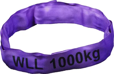 Produktbild von Rundschlinge violett, Tragkraft 1000 kg,  6,0 m