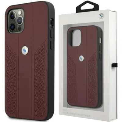 Produktbild von BMW Curve Perforate Serie Apple iPhone 13 Pro Hard Case Cover Schutzhülle Rot