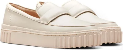 Zdjęcie produktu dla Clarks Damskie Mokasyny CL26176434 Kolor: Beżowy Rozmiar: 37,5
