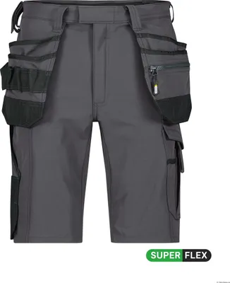 Produktbild von DASSY Arbeitsshorts AURAX Shorts Gr. 46 anthrazit/schwarz