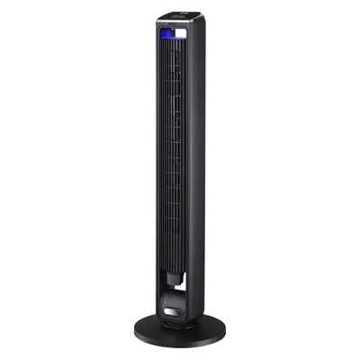 Obrázek produktu pro Vidacharmy – 42" věžový ventilátor, 19 dB, rychlost 8,2 m/s, dotykový LED displej, dálkové ovládání, 3 rychlostní stupně, 15hodinový časovač, 85° oscilace