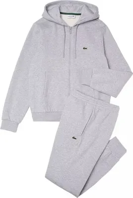 Produktbild von Lacoste Herren Tennis Jogger-Set Trainingsanzug-Set Grau