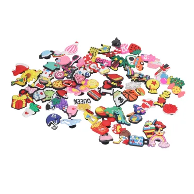 Produktbild von 84 Styles Hole Shoe Decoration Wasserdicht Leichtgewicht Trendy Sandalendekoration PVC Schuhzubehör