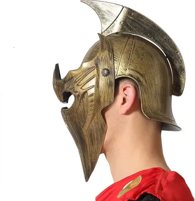 Produktbild von Atosa Römischer Helm Golden Golden One Size