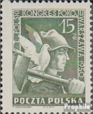 Produktbild von Briefmarken Polen 1950 Mi 564 (kompl.Ausg.) postfrisch Friedenskongress