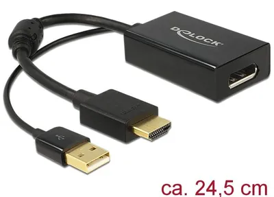 Produktbild von Delock Videokonverter - HDMI - DisplayPort