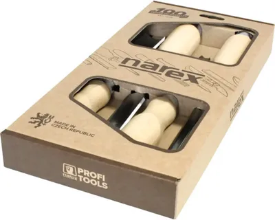 Zdjęcie produktu dla Zestaw dłut drążonych NAREX Wood Line w pudełku kartonowym, 4 szt