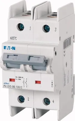 Produktbild von Lasttrennschalter, DC, 600V, 100 A 185502 EATON